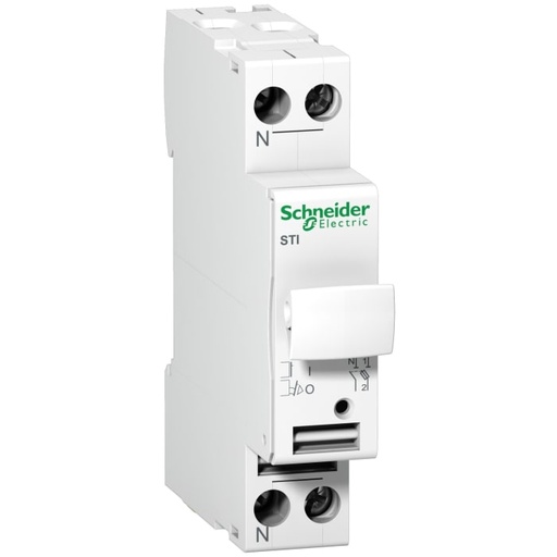 Seccionador Portafusible 1 polo 25A Schneider Electric A9N15646