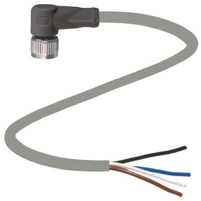 Conector Circular 4 Contactos Hembra Pepperl+Fuchs V1-W-2M-PUR