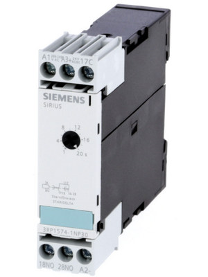 Relé de Tiempo 24VDC 1-20 segundos Siemens 3RP1574-1NP30