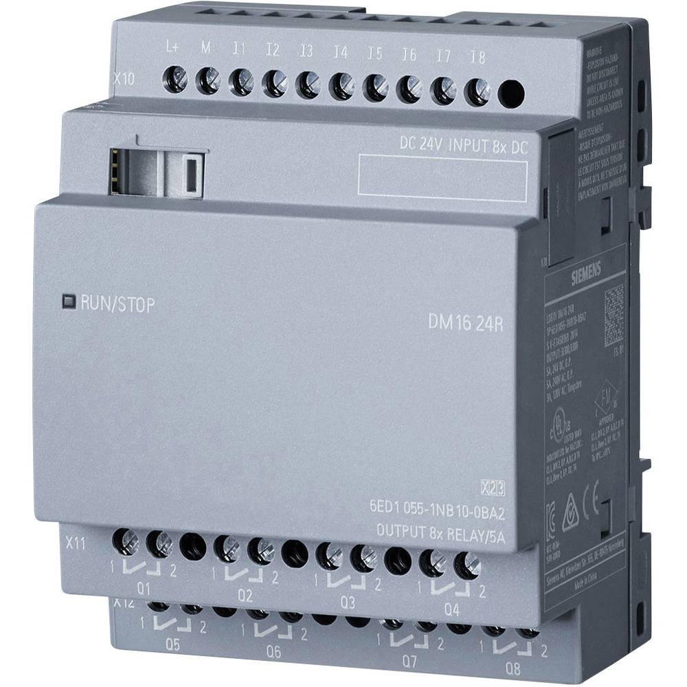 Módulo de Expansión DM16 24R 8DI/8DO Siemens 6ED1055-1NB10-0BA2