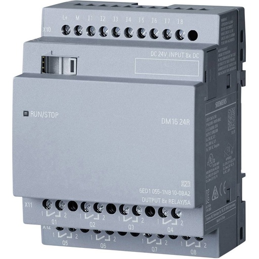 Módulo de Expansión DM16 24R 8DI/8DO Siemens 6ED1055-1NB10-0BA2
