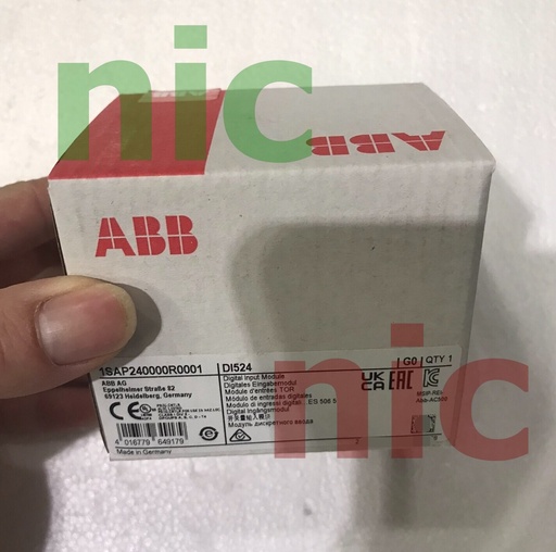 Módulo Eléctrico ABB 3ABD10058713 DI524