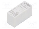 Relé de Potencia/Señal DPDT Momentáneo 12VDC Relpol RM84-2012-25-1024