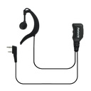 Auricular tipo G con micrófono y Botón PTT 2 pin Kplug Retevis EEK002