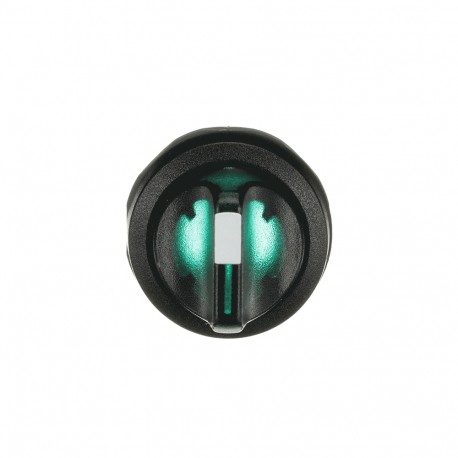 Interruptor Selector Iluminado 3 posiciones maneta corta verde ABB M3SS1-11G 1SFA611210R1102