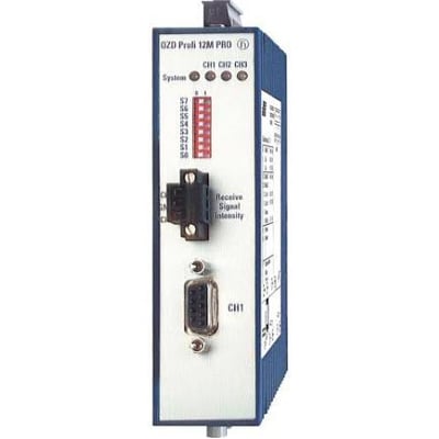 Transceptor Profibus Monomodo 1 Eléctrico/2 Ópticos Redundante Hirschmann OZD PROFI 12M G12-1300 PRO