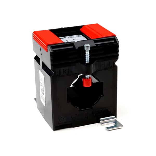 Transformador de Corriente 400/5A 15VA clase 0,5 serie ASK 31.5. Marca MBS (Alemania). Ventana 30x10mm