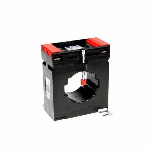 Transformador de corriente 400/5A 10VA clase 0,5 serie ASK 51.4, ventana ø44 mm (50x12) marca MBS (Alemania)