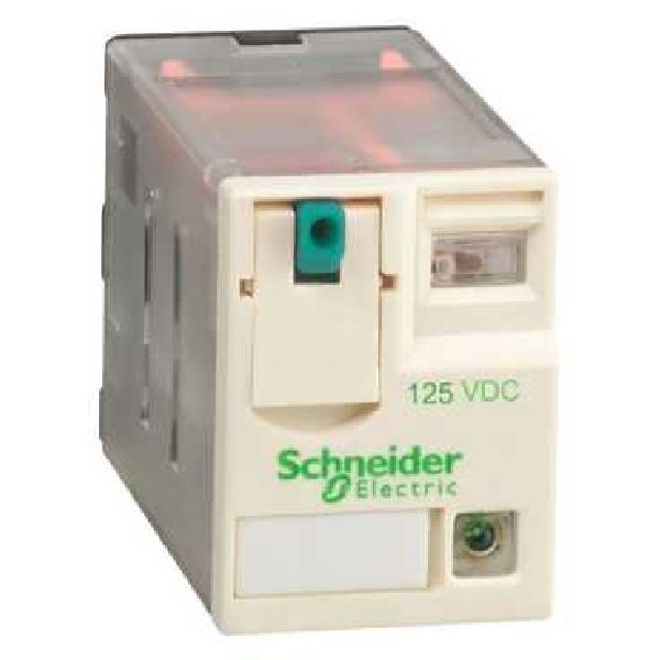 Relé Electromecánico 125VDC 6A 4PDT Schneider Electric RXM4AB2GD