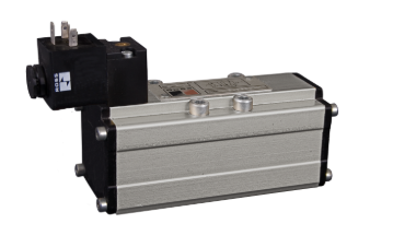5/2 Single Solenoid Pilot Controlled Valve, ISO3,  Base Port 1/2 - 3/4 High Temp