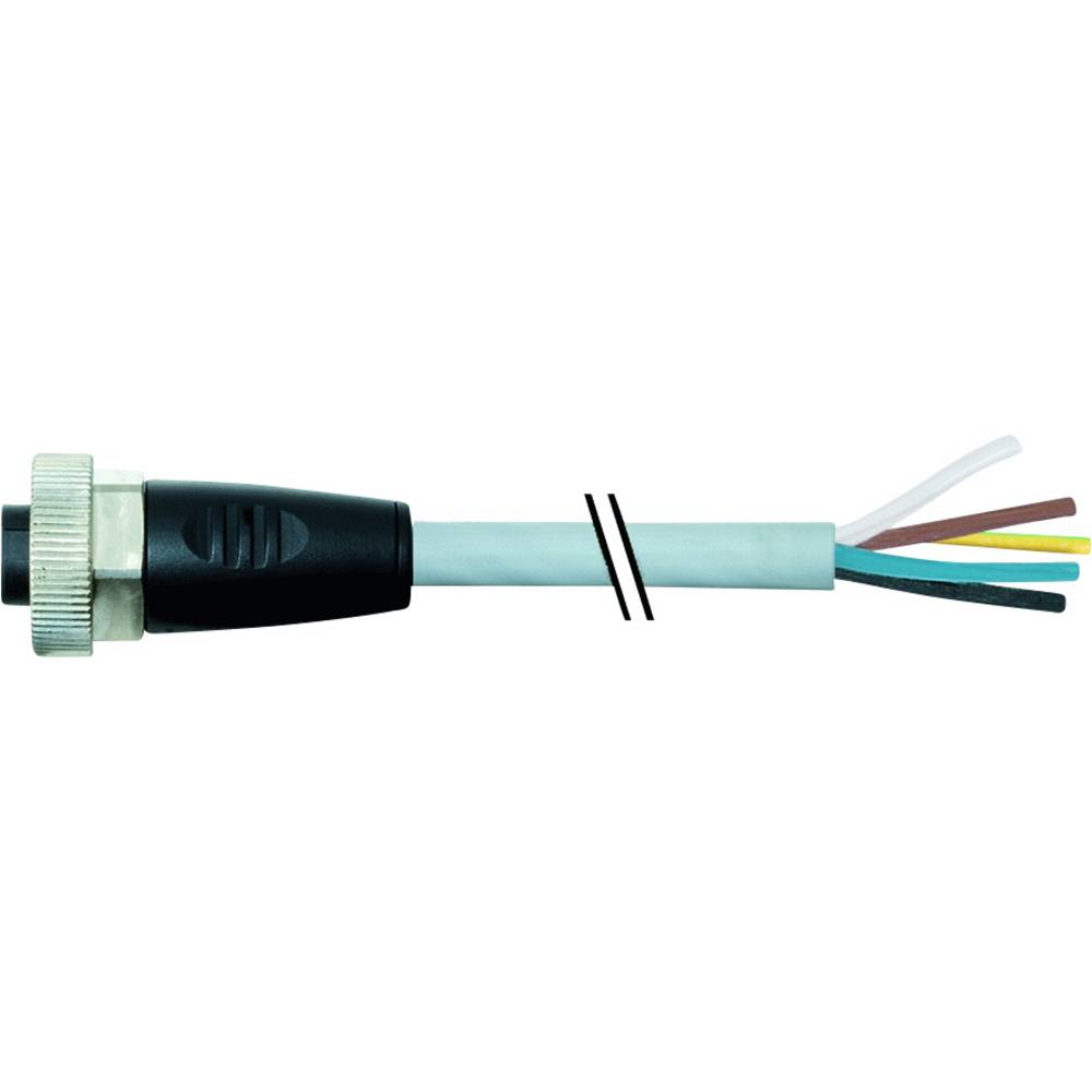 Cordset de Alimentación Recto Hembra 7/8 pulgadas 5 polos 5 metros Murrelektronik 7000-78021-9610500 230VAC/DC