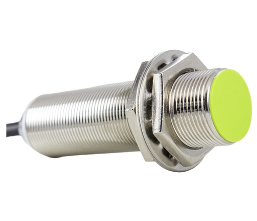 Sensor Inductivo M18 rasante 4 Hilos 1NA+1NC y AC 2 Hilos, 5mm distancia medición serie I18